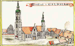 Pfarr Kirch zu Goldberg - Koci parafialny, widok oglny